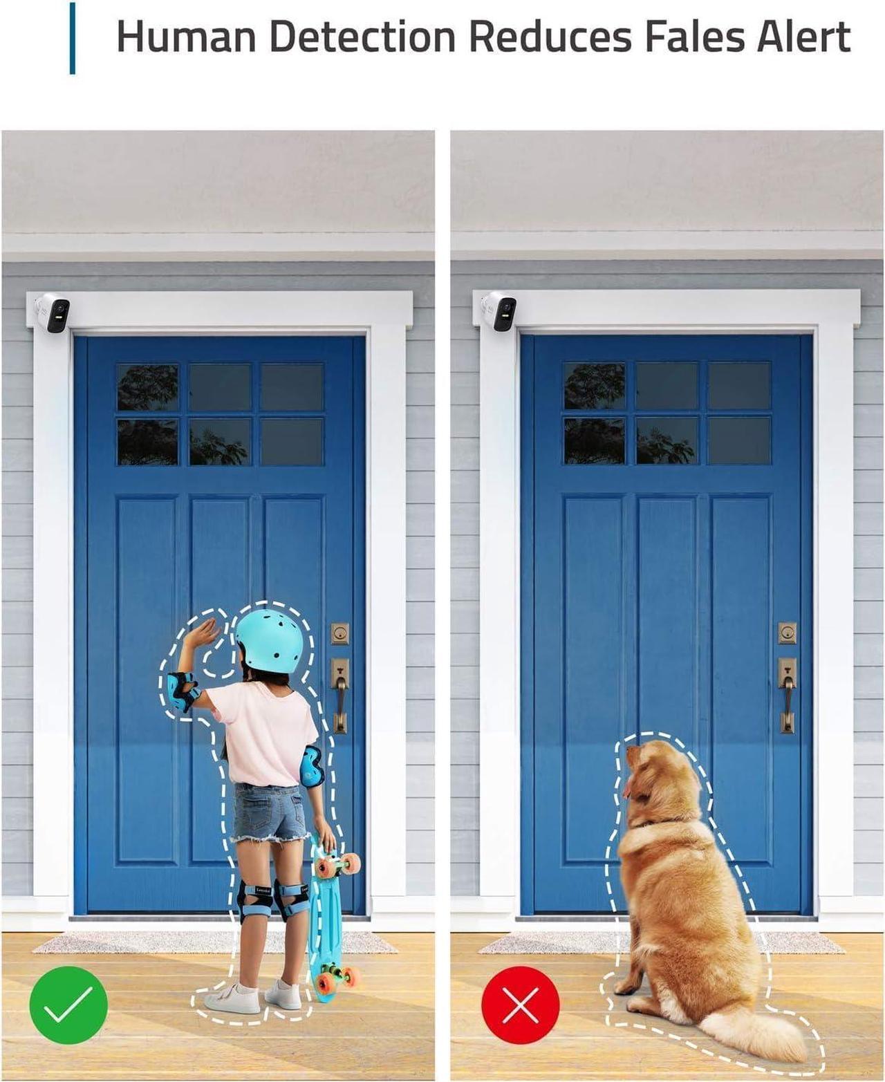 Alt view image 7 of 7 - eufy Security eufyCam 2C Pro add on Security Cameras Wireless Outdoor with Solar Panel 3W, Cameras for Home Security, Requires HomeBase 2, 2K Resolution, 180-Day Battery Life, IP67 Weatherproof