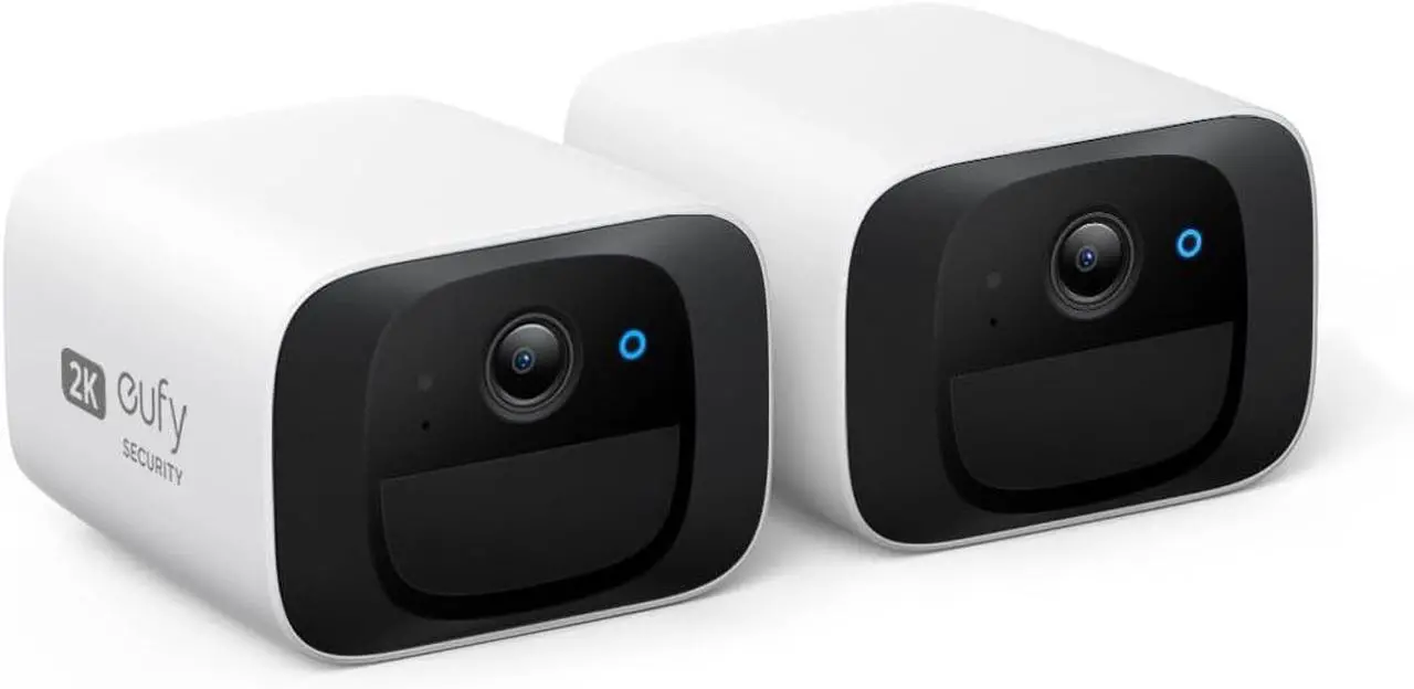 Main image of eufy Security SoloCam C210 2-Cam Pack, Wireless Outdoor Camera, 2K Resolution, No Monthly Fee, Wireless, 2.4 GHz Wi-Fi, HomeBase 3 Compatible