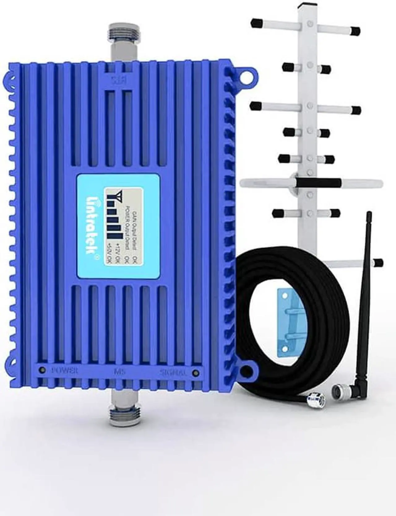 Main image of Lintratek Cell Phone Signal Booster AT&T Signal Amplifier 3G 4G LTE Band 12/17 700MHz AT&T Cell Phone Repeater AT&T Mobile Phone Signal Extender  for Home and Office Boost Call/Data FCC approved
