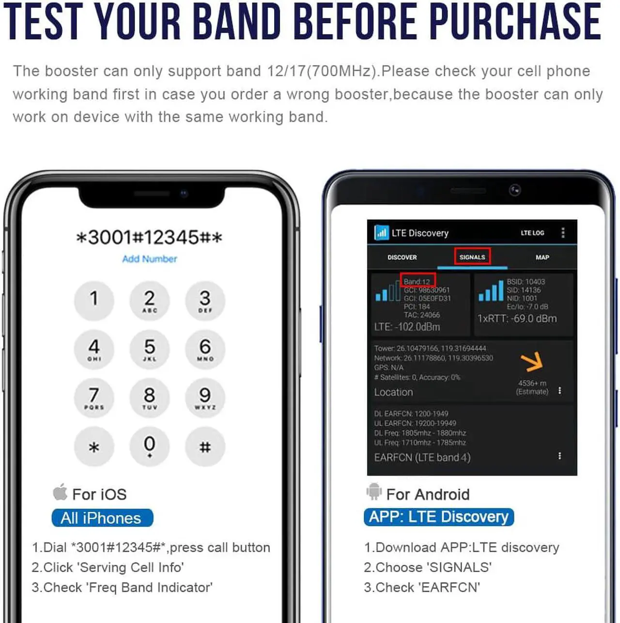 Alt view image 6 of 7 - Lintratek Cell Phone Signal Booster AT&T Signal Amplifier 3G 4G LTE Band 12/17 700MHz AT&T Cell Phone Repeater AT&T Mobile Phone Signal Extender  for Home and Office Boost Call/Data FCC approved