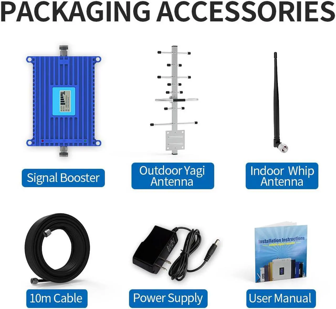 Alt view image 7 of 7 - Lintratek Cell Phone Signal Booster AT&T Signal Amplifier 3G 4G LTE Band 12/17 700MHz AT&T Cell Phone Repeater AT&T Mobile Phone Signal Extender  for Home and Office Boost Call/Data FCC approved