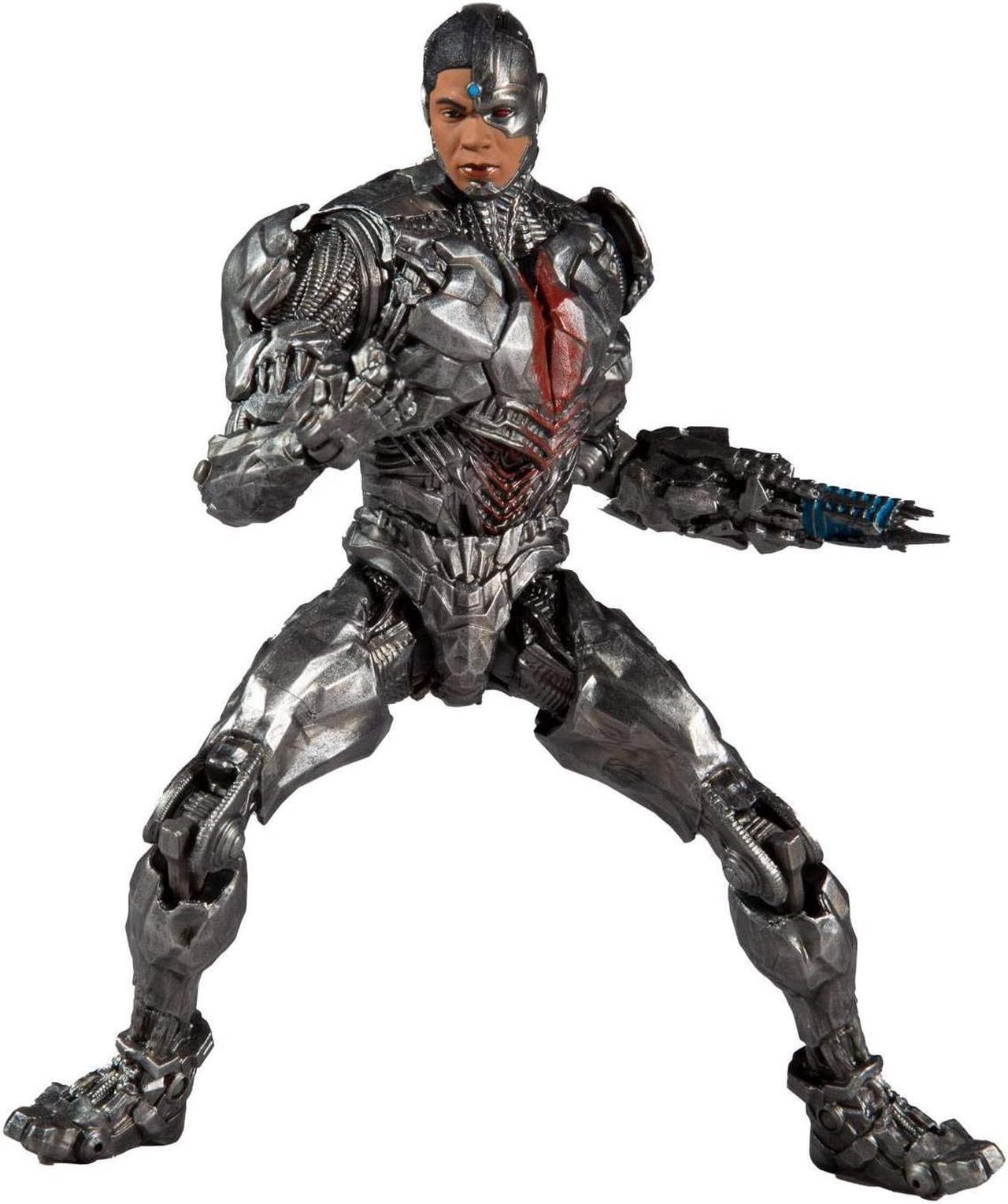 Alt view image 2 of 4 - mcfarlane toys dc justice league movie cyborg 7" action figure