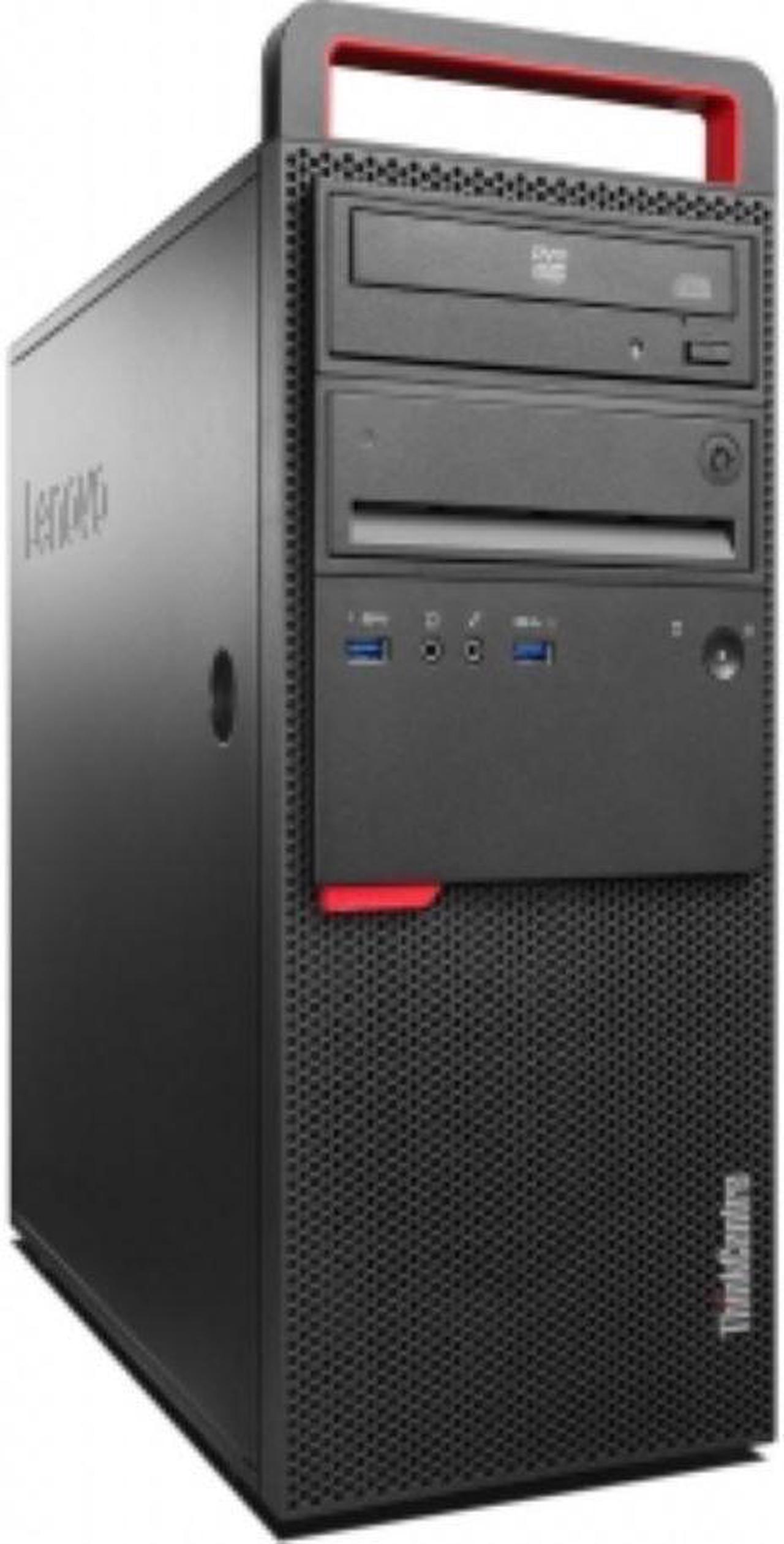 Lenovo ThinkCentre M900 Tower - Intel Core i5-6500, 3.2GHz, 8GB, 256GB SSD, DVDRW, Windows 10 Pro