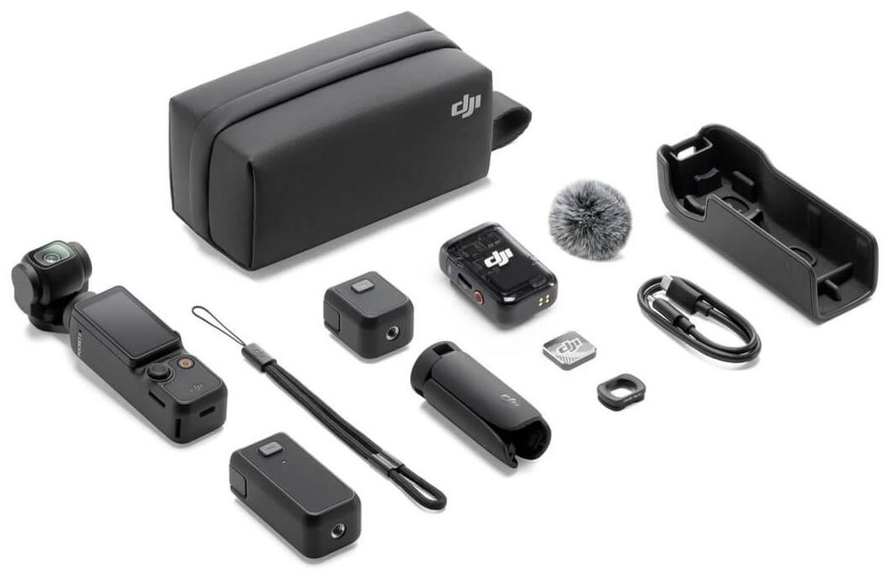 Open Box: Osmo Pocket 3 Creator, Vlogging Camera with 1'' CMOS & 4K/120fps Video, 3-Axis Stabilization, Fast Focusing, Face/Object Tracking, 2" Rotatable Touchscreen, Small Video Camera for Photography, YouTube - Newegg.com - Open Box condition - Image 11