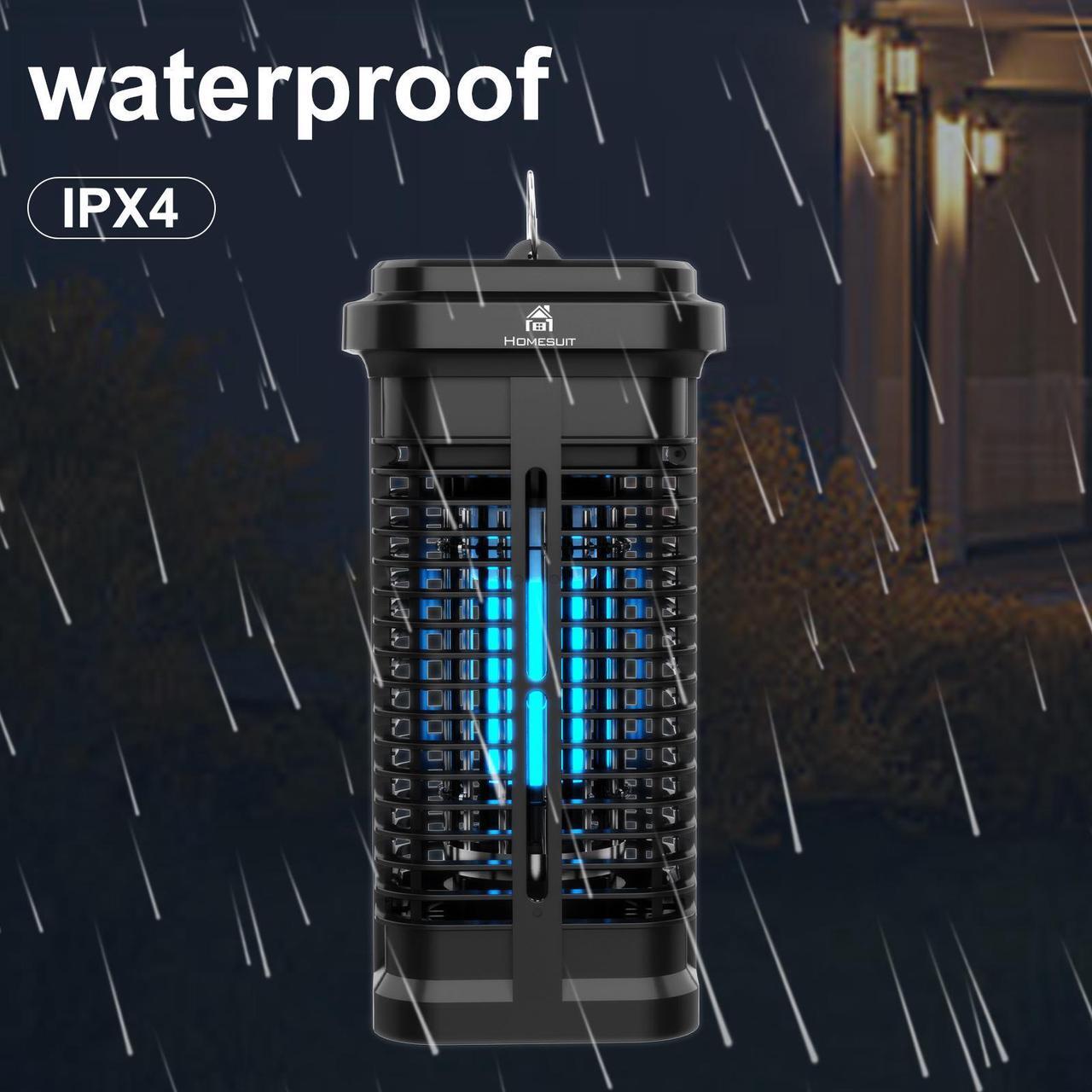 Alt view image 5 of 6 - Homesuit Bug Zapper Outdoor and Indoor 20W , High Powered 4000V Electric Mosquito Trap Indoor, Waterproof Mosquito Zapper Outdoor, Electronic Mosquito Killer, Insect Zapper for Home Backyard Patio