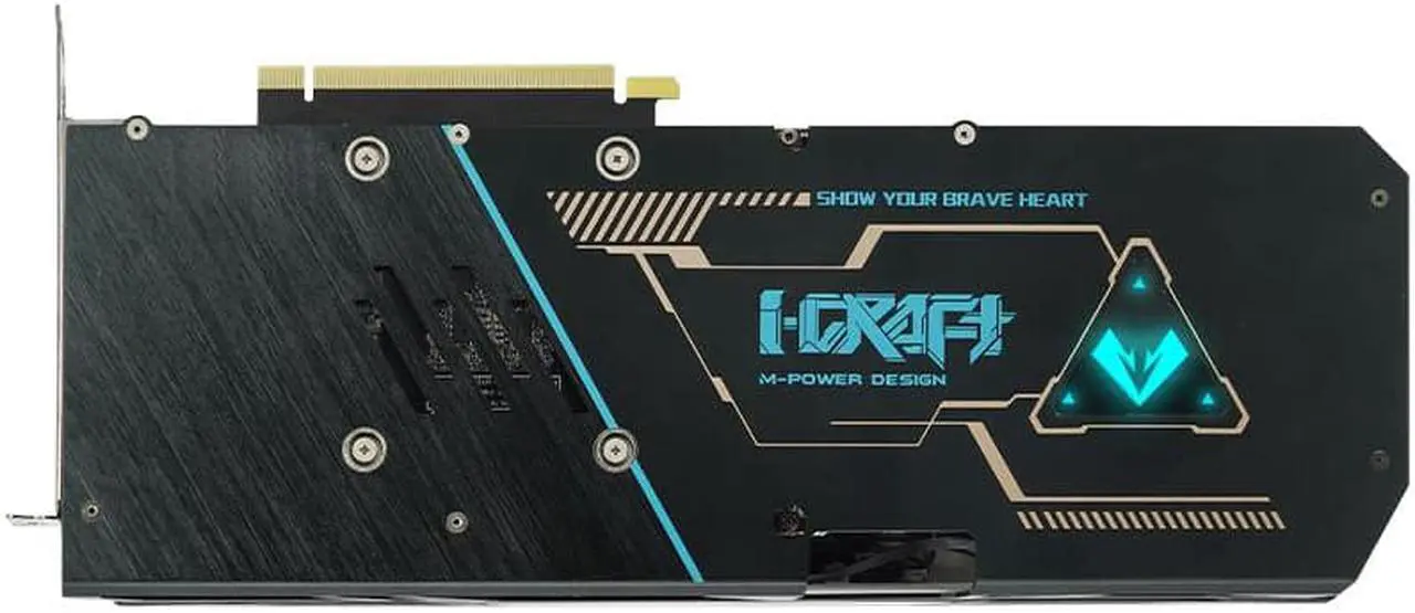 Alt view image 6 of 6 - MAXSUN GeForce RTX 3080 iCraft OC 10GB GDDR6X 320-Bit Computer Video Gaming Graphics Card GPU RGB LED, Metal Back Plate, PCI Express 4.0 x16 HDMI 2.1