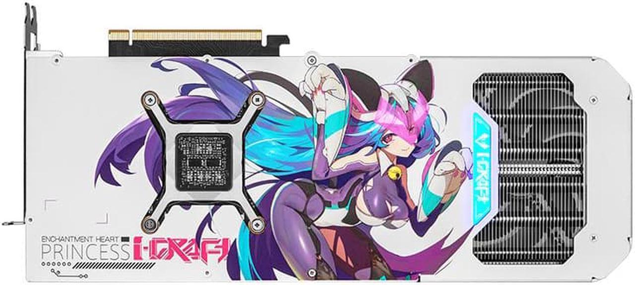 Alt view image 6 of 7 - MAXSUN GeForce RTX 4080 OC 16GB iCraft Anime GPU Graphics Card GDDR6X, PCI Express 4.0 X16, 256-bit, 3x DisplayPort 1.4a, HDMI 2.1a Video Card