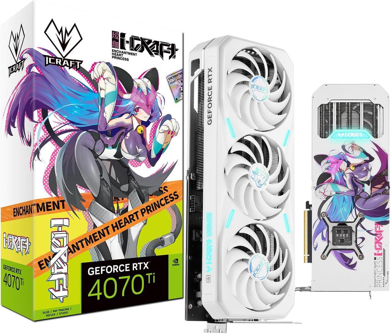 Main image of MAXSUN Nvidia Geforce RTX 4070 Ti iCraft Limited Edition OC 12GB GDDR6X Video Graphics Card GPU For Computer Gaming PC HDMI2.1 PCIE 4.0 X16