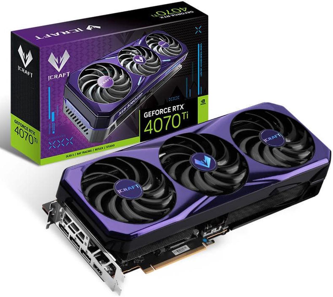 Main image of MAXSUN GeForce RTX 4070 Ti 12GB Video Gaming Graphics Card PCIE 4.0, GDDR6X, HDMI 2.1a, DisplayPort 1.4a, Support 8K
