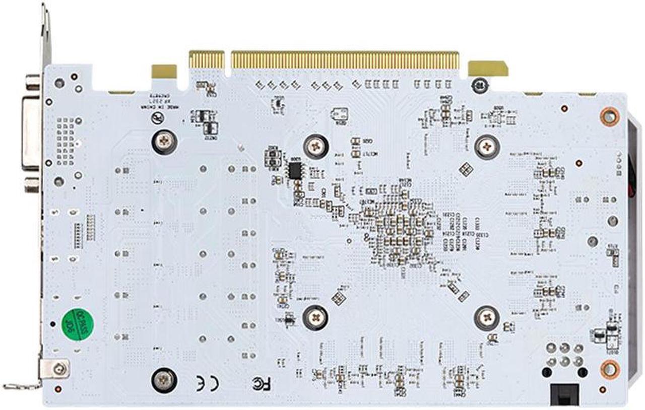 Alt view image 5 of 5 - MAXSUN AMD Radeon RX 580 8GB 2048SP GDDR5 Computer Video Graphics Card White GPU for PC Gaming 256-Bit DirectX 12 HDMI, DisplayPort, DVI Multi Monitors Extend