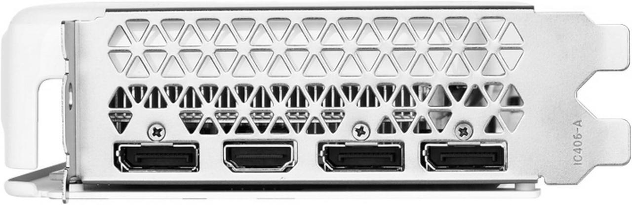 Alt view image 4 of 6 - MAXSUN GeForce RTX 4060 iCraft OC ACGN Limited Edition 8GB GDDR6 (PCIe 4.0, DLSS 3.5, HDMI 2.1, DisplayPort 1.4a, RGB, Anime White GPU)