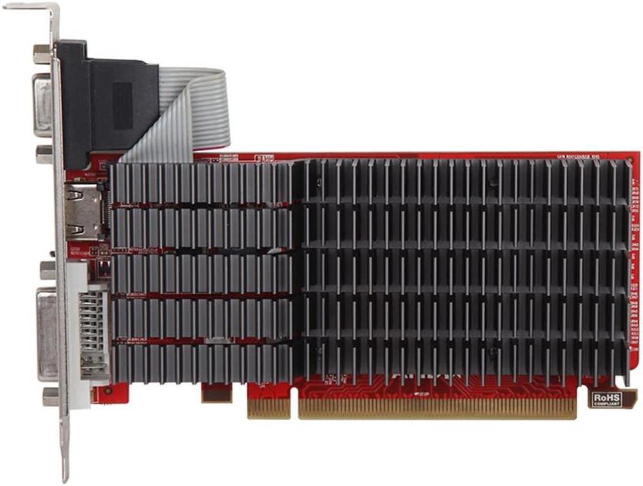 Alt view image 2 of 5 - MAXSUN AMD Radeon R5 220 1GB Graphics Card GPU (DVI-I, HDMI, VGA) - Low Profile Ready