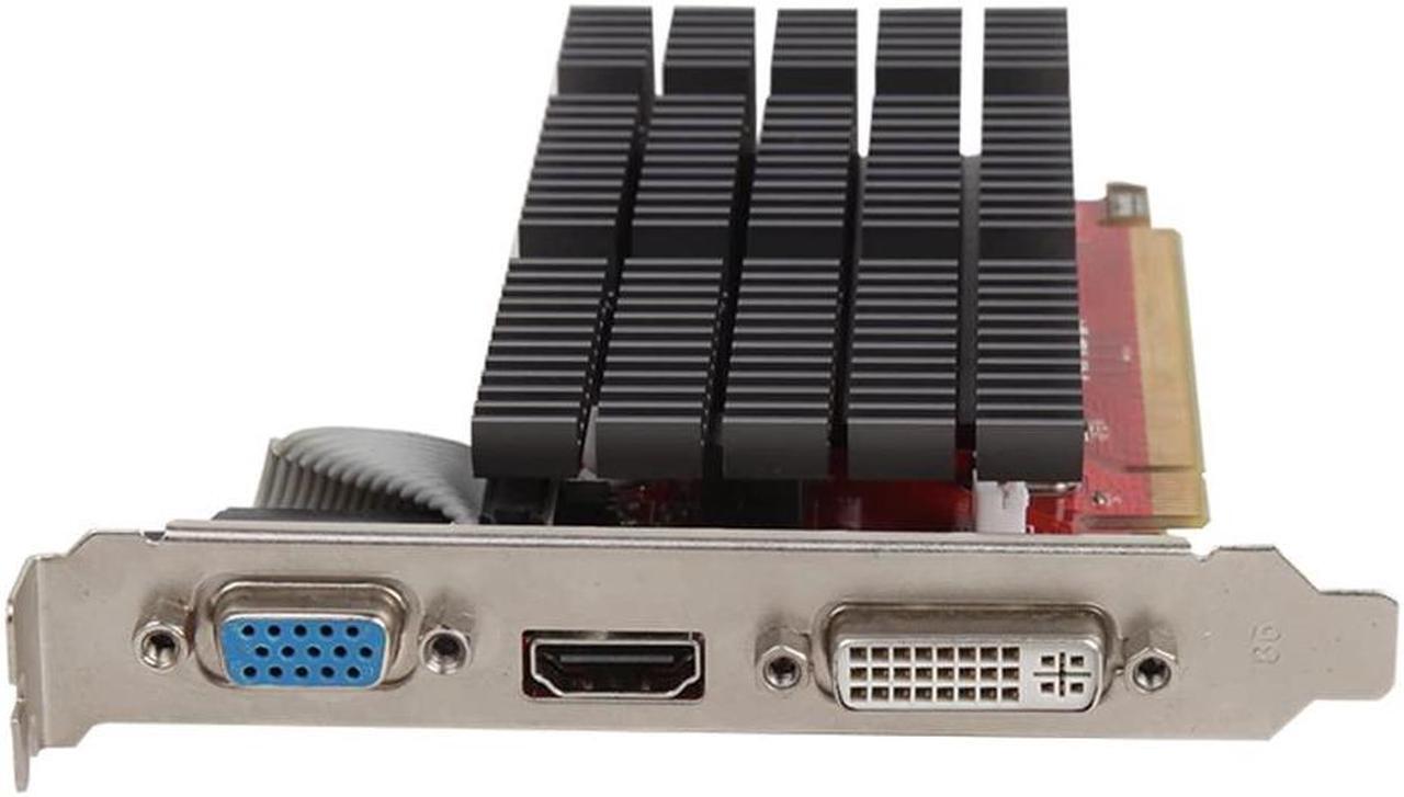 Alt view image 4 of 5 - MAXSUN AMD Radeon R5 220 1GB Graphics Card GPU (DVI-I, HDMI, VGA) - Low Profile Ready