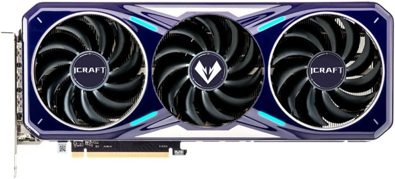 Alt view image 2 of 6 - maxsun GeForce RTX 4070 Super iCraft 12GB Video Gaming Graphics Card GPU for Computer PC PCIE 4.0, GDDR6X, HDMI 2.1a, DisplayPort 1.4a, Support 8K