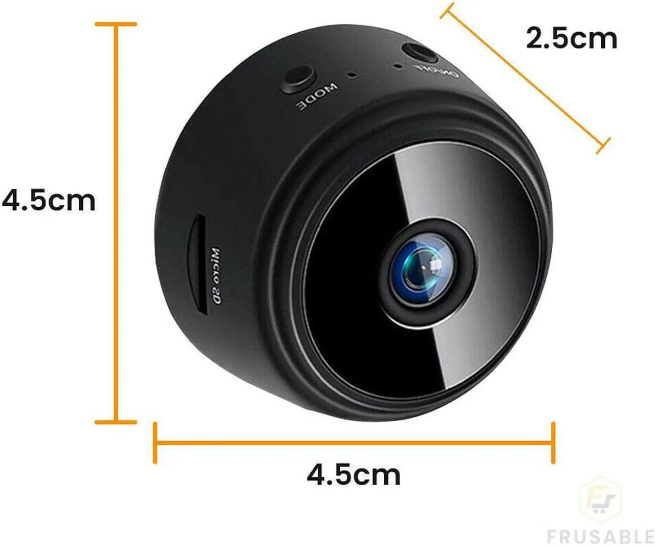 Alt view image 7 of 7 - Spy Camera Wireless Hidden WiFi Mini Camera HD 1080P Portable Home Security Cameras Nanny Cam Small Indoor Video Recorder Motion Activated Night Vision