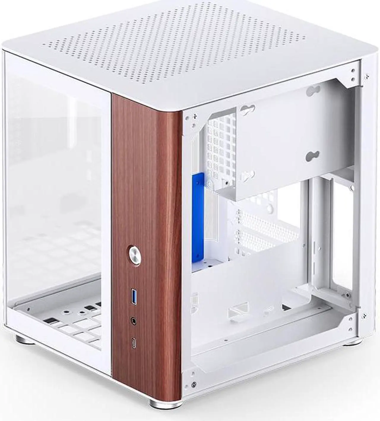 JONSBO TK0 Separated ITX Case Mini Tower,270° DualCurved