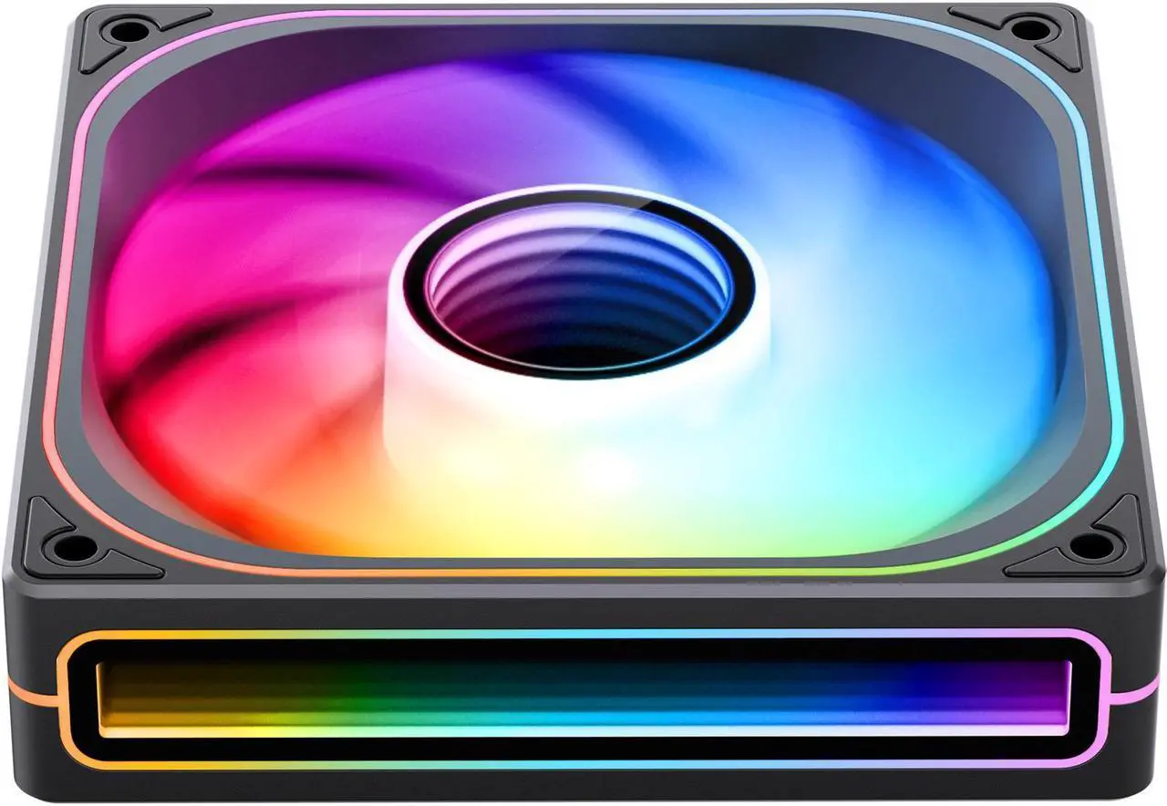 JONSBO ZB-120BR (Reversed) PC Case Fan, Silent Computer Fan with Axis ...