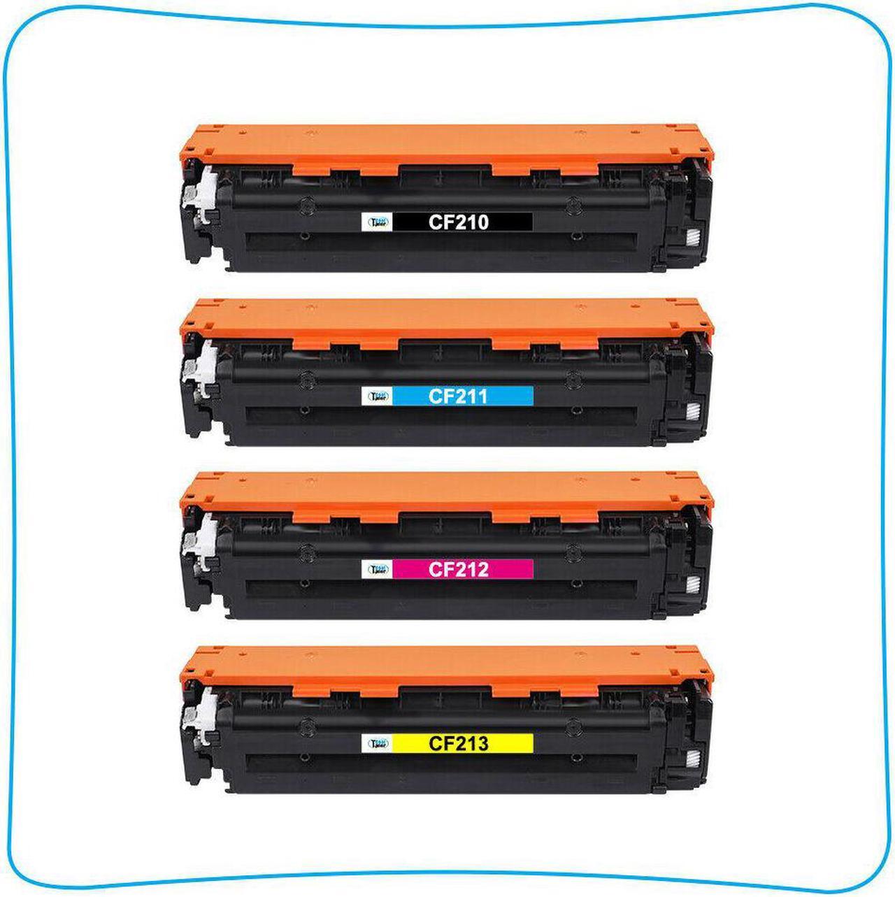 Alt view image 4 of 7 - 4x Compatible with HP 131A CF210A Color Toner LaserJet Pro 200 M251nw MFP M276nw - OEM