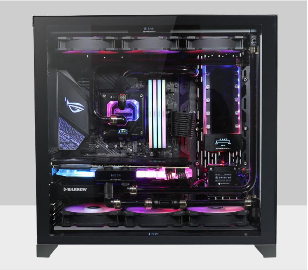 Alt view image 2 of 6 - Barrow Water Cooling Kit for LIANLI O11 Case, For Computer CPU/GPU Liquid Cooling, Cooler For PC, LLO11-HS AMD AM4 AM3