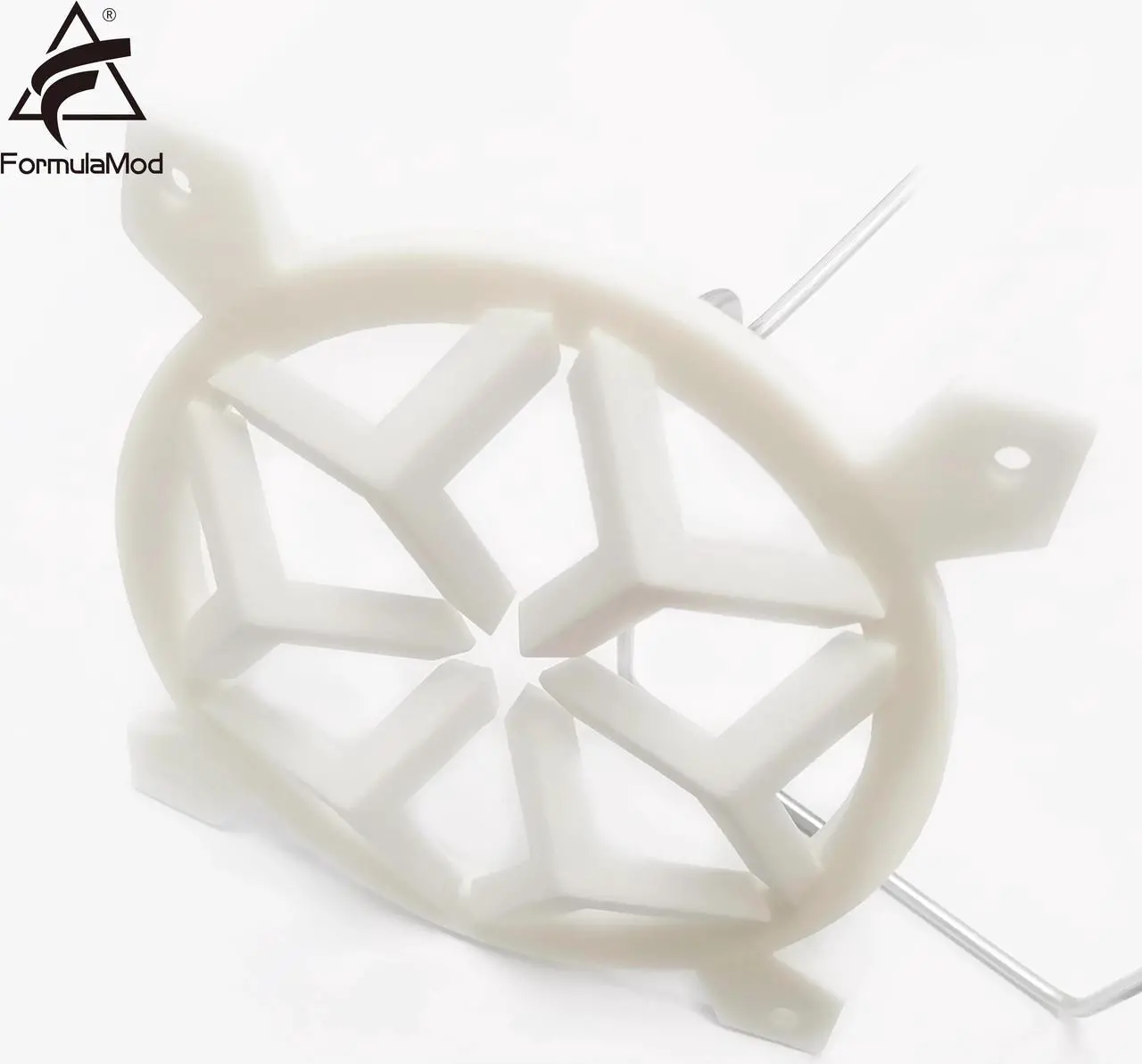 Alt view image 3 of 4 - FormulaMod 3D Printed Semi-finished Fan Cover, Spray Paint By Yourself, Resin Material, Durable, Suitable For 12cm Fans, One Set 3 Pcs