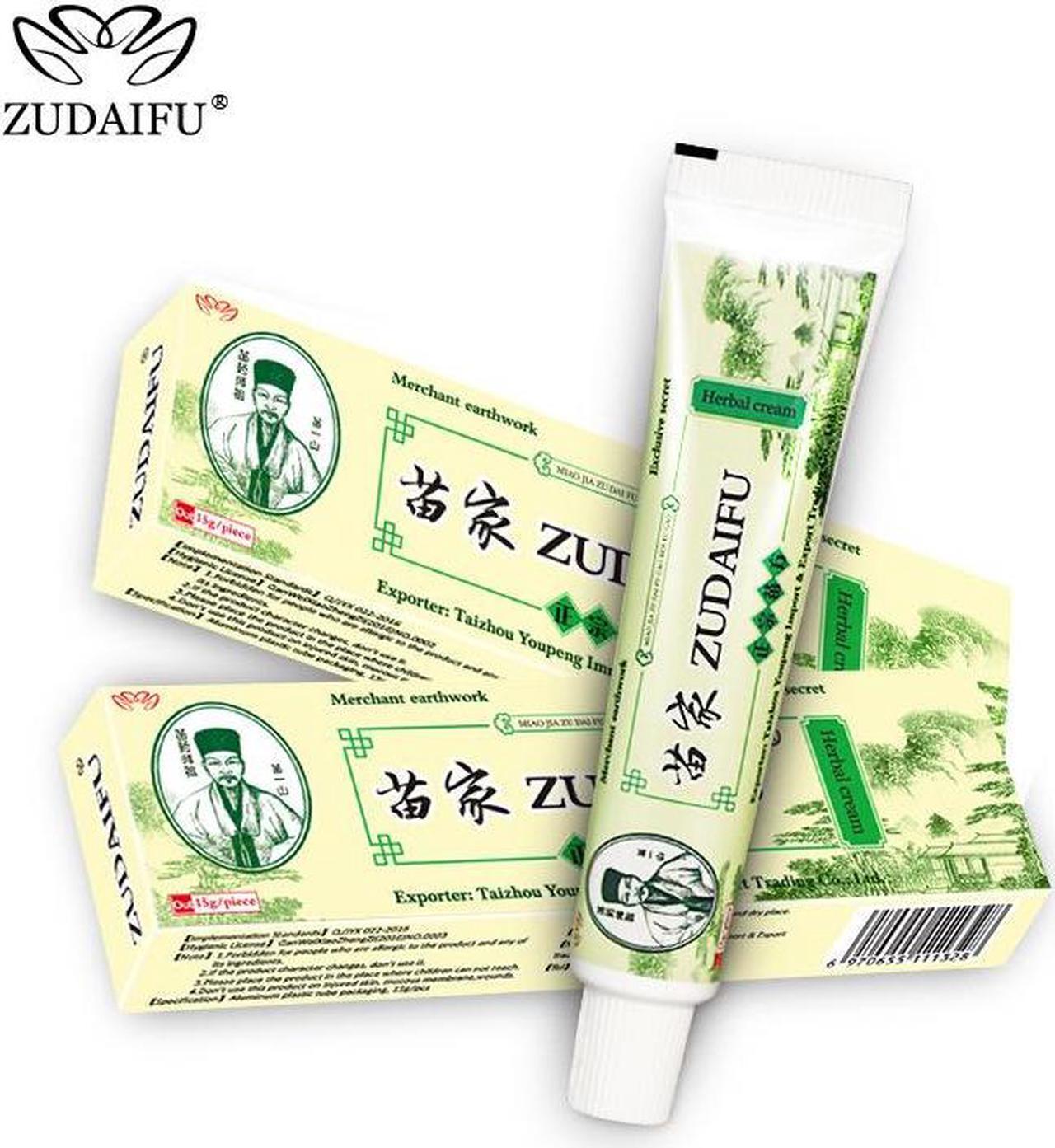 Alt view image 3 of 7 - ZUDAIFU Herbal Cream Chinese Herbal Eczema, Psoriasis Creams Dermatitis and Eczema Pruritus Psoriasis Skin Care Ointment