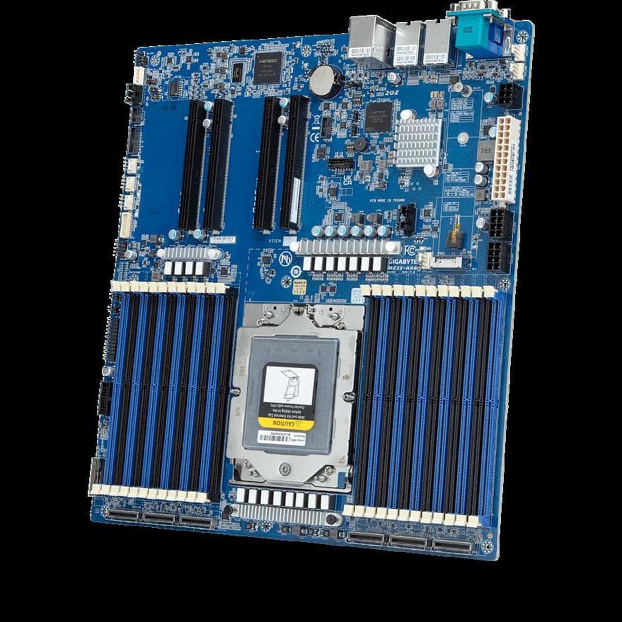 Alt view image 2 of 4 - GIGABYTE MZ33-AR0 Server Motherboard Socket SP5 AMD EPYC 9004 Series