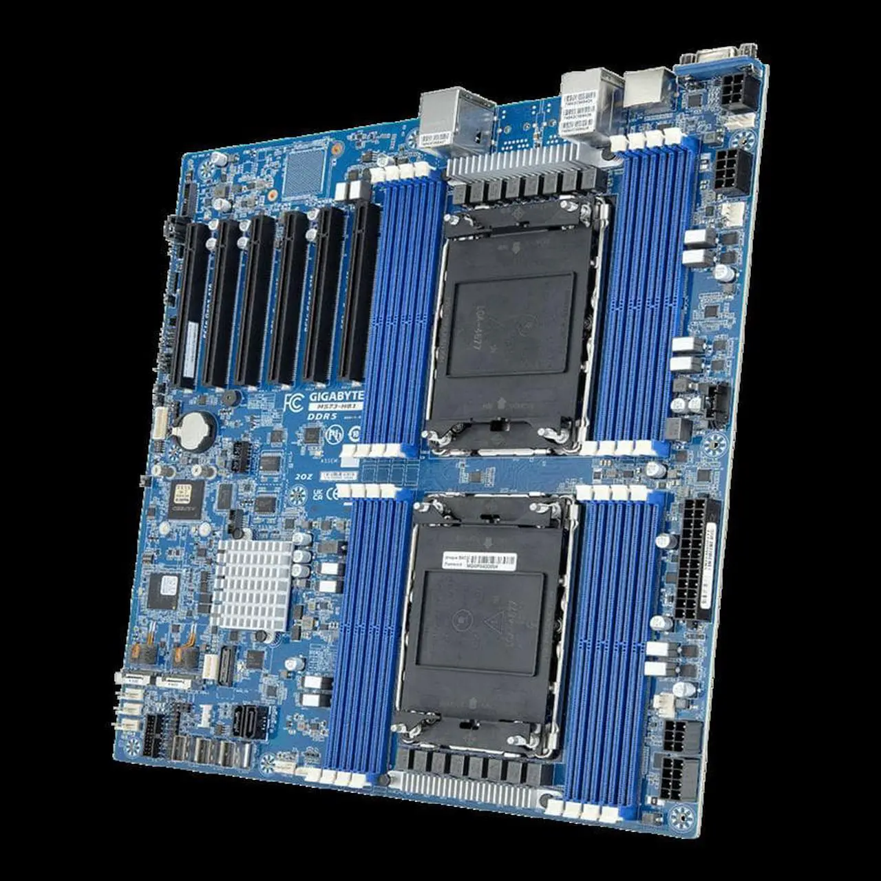Alt view image 2 of 4 - GIGABYTE MS73-HB1 Server Motherboard - 5th/4th Gen Intel® Xeon® Scalable - E-ATX DP