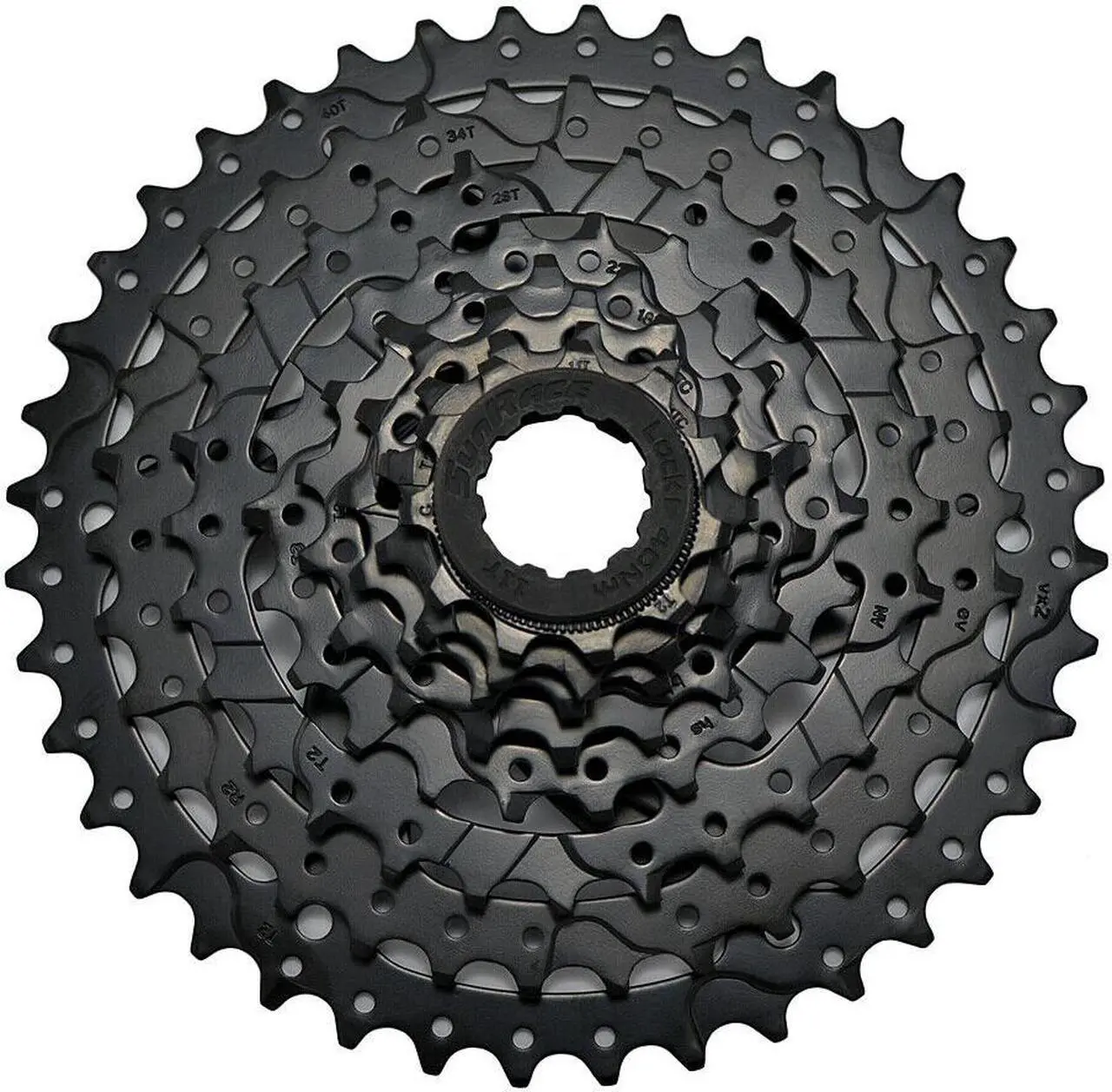 Main image of SunRace CSM680 Wide Ratio Cassette 11-40T, 8 Speed, Black, XTE2138