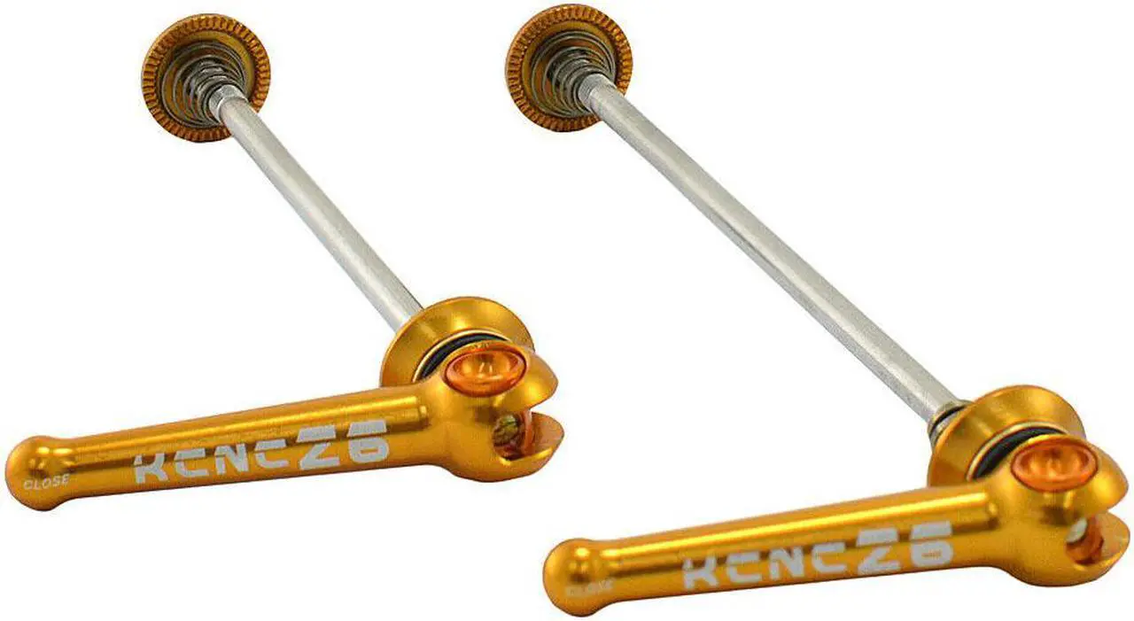 Alt view image 3 of 3 - KCNC Z6 KQR Road Stainless Axle Hub Skewer, Gold, KQR-04-RD-G, SK2147