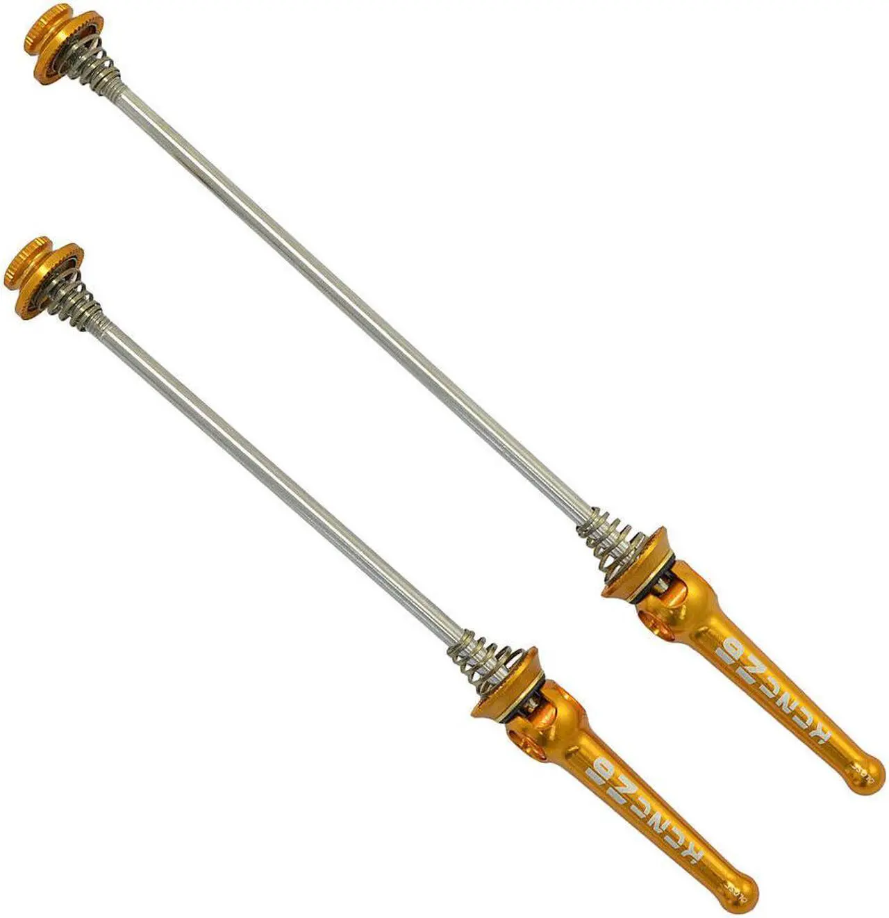 Main image of KCNC Z6 KQR Road Stainless Axle Hub Skewer, Gold, KQR-04-RD-G, SK2147