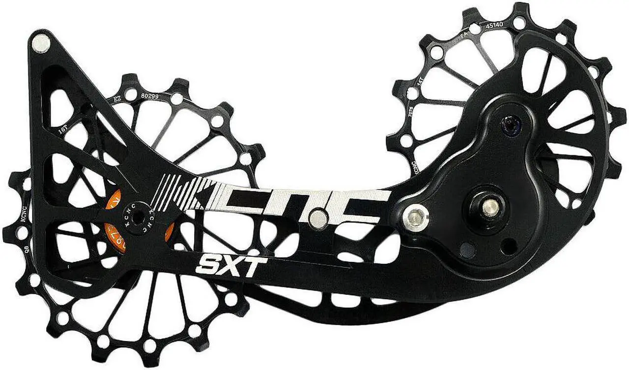 Alt view image 2 of 5 - KCNC SXT MTB Cycling Bike Oversized Pulley Cage For Shimano M9000 and M8000, Black, KOT39-004, SK1959