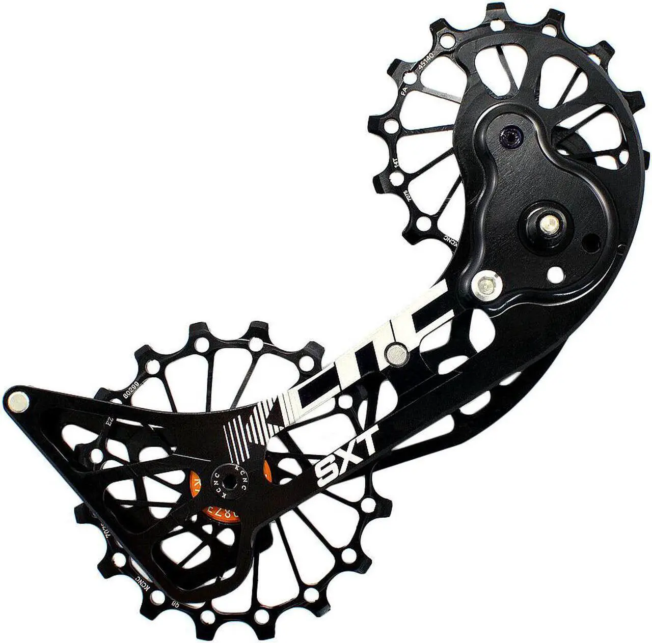 Main image of KCNC SXT MTB Cycling Bike Oversized Pulley Cage For Shimano M9000 and M8000, Black, KOT39-004, SK1959