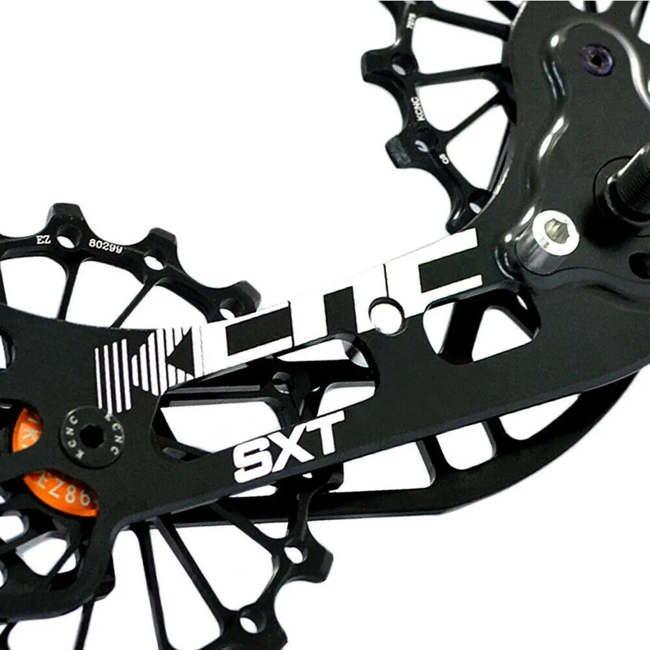 Alt view image 5 of 5 - KCNC SXT MTB Cycling Bike Oversized Pulley Cage For Shimano M9000 and M8000, Black, KOT39-004, SK1959