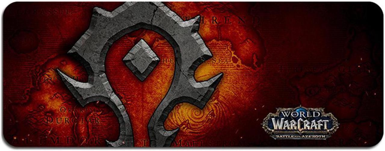 Cloth Mouse Pad,Professional Large Gaming Mouse Pad, 016 World of Warcraft Mouse Pad,Extended Size Desk Mat Non-slip Rubber Mouse Mat