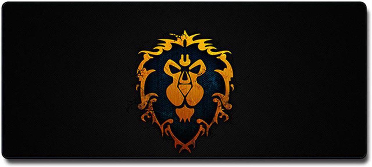 Cloth Mouse Pad,Professional Large Gaming Mouse Pad, 019 World of Warcraft Mouse Pad,Extended Size Desk Mat Non-slip Rubber Mouse Mat 35.4" x 15.7"