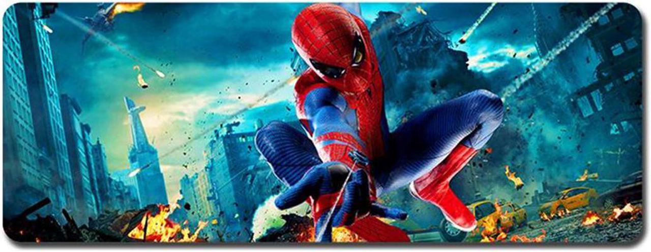 Cloth Mouse Pad,Professional Large Gaming Mouse Pad,006 Spider-Man Mouse Pad,Extended Size Desk Mat Non-slip Rubber Mouse Mat