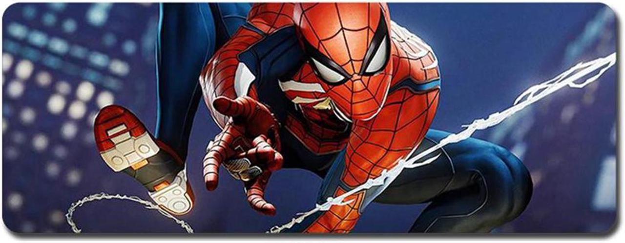 Cloth Mouse Pad,Professional Large Gaming Mouse Pad,019 Spider-Man Mouse Pad,Extended Size Desk Mat Non-slip Rubber Mouse Mat