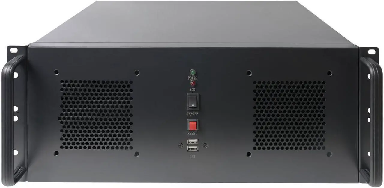 Main image of Industrial Chassis, 4u Ultra-short Ipc Chassis 300 Deep Atx Motherboard Power Supply 7 Pcie Slots Ipc Server Chassis, Support Cryptocurrency Mining, Computer Chassis - Custom Installation Bare Case