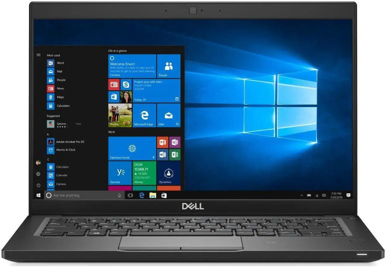Alt view image 4 of 13 - Dell Latitude 7280 Intel Core i5 7300U CPU 2.60Ghz 8GB RAM DDR4 512GB M.2 SATA 12.5" FHD 1920 X 1080  WiFi Bluetooth Web Camera Backlit Keyboard Windows 10 Pro 64 bit