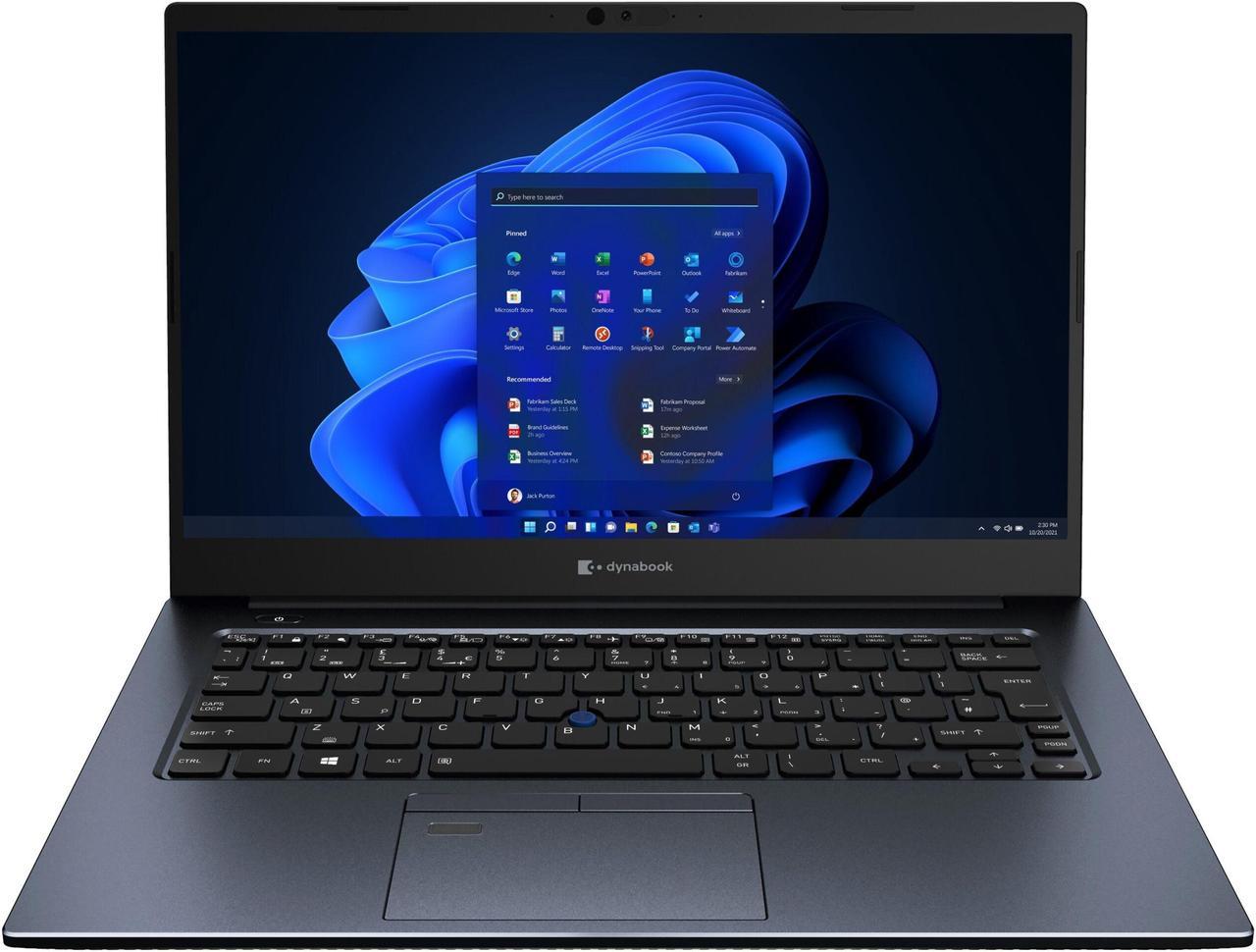 Dynabook Portege X40-J 14" Laptop - Intel Core i7-1185G7 @ 3.0GHz - 32 GB RAM - 512 GB SSD - Win 11 Pro