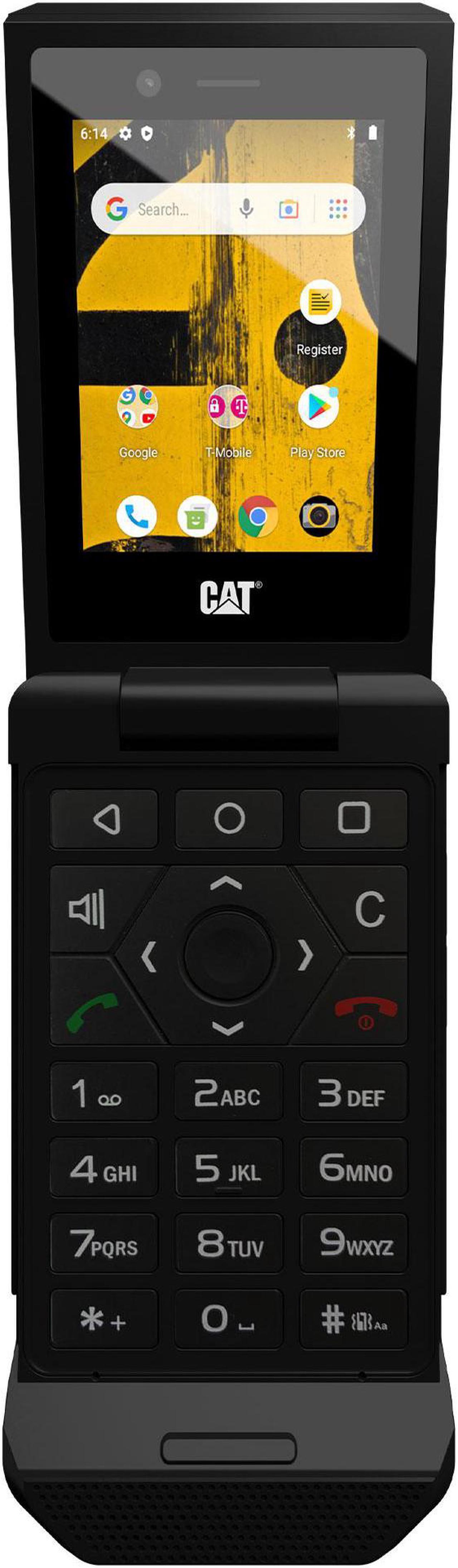 Alt view image 2 of 15 - Cat® S22 | Rugged Flip phone | 16GB 2GB RAM | IP68 | 4G LTE | T-Mobile Unlocked