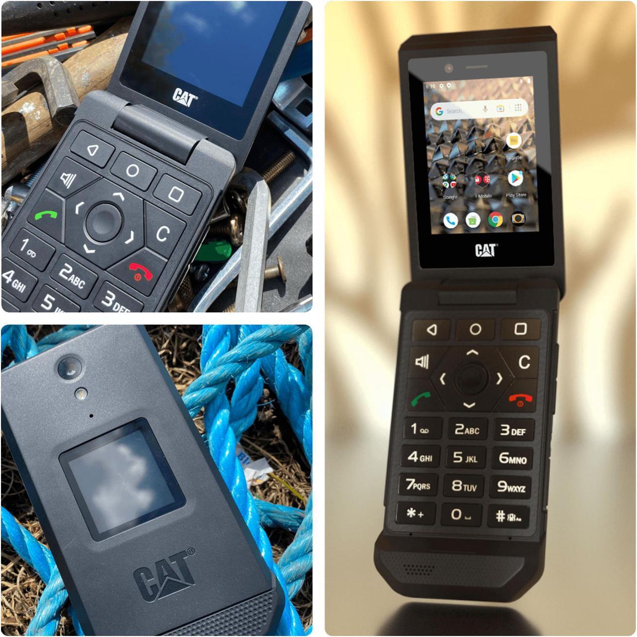 Alt view image 7 of 15 - Cat® S22 | Rugged Flip phone | 16GB 2GB RAM | IP68 | 4G LTE | T-Mobile Unlocked