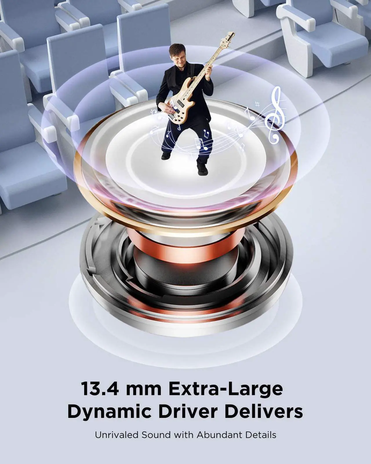 Alt view image 4 of 7 - 1MORE True Wireless Earbuds, Bluetooth Noise Cancelling Headphones, Fast Connection, In-Ear Detection,4 Microphones for Clear Phone Calls, IPX5 Waterproof, Touch Control, Comfobuds-White