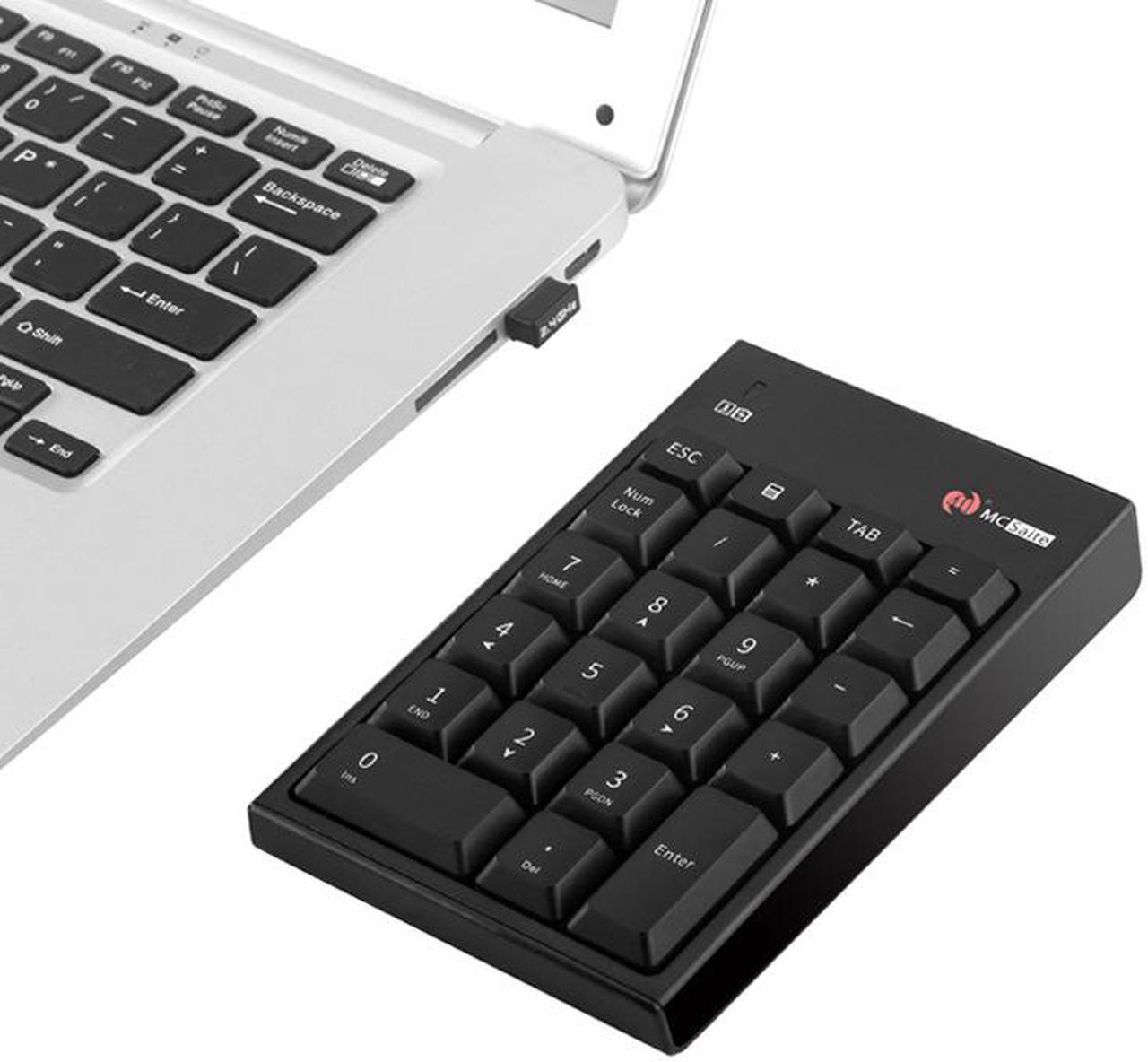 Wireless numeric keypad 22-key with ESC calculator TAB = function key MC-61AG wireless keyboard