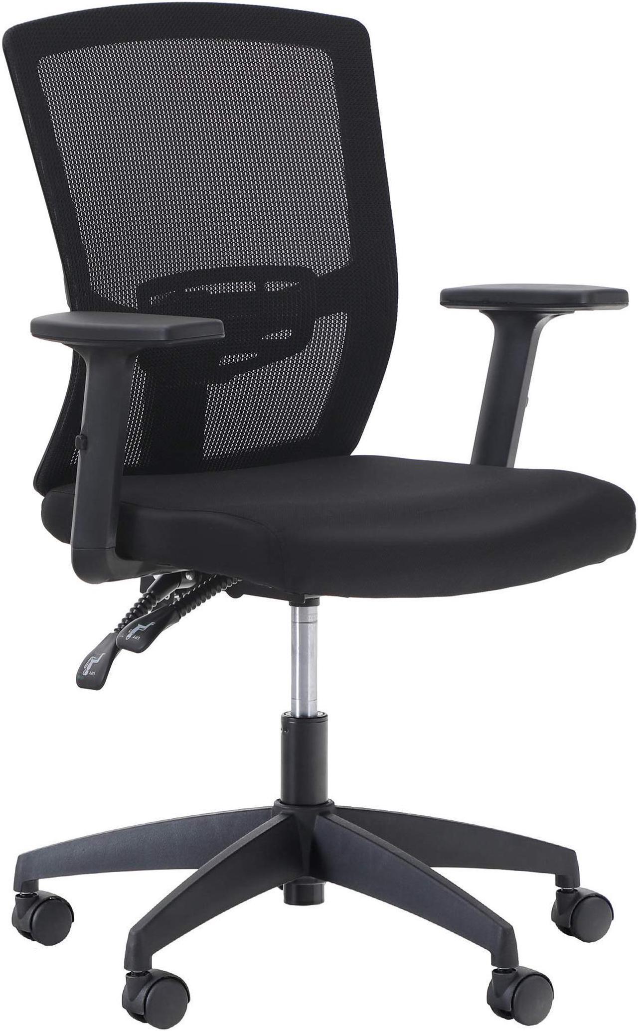 Main image of Ergonomic Home Office Desk Chair High Back, Modern 360° Swivel Executive Computer Chair with Height Adjustable Armrests, Lumbar Support, Breathable Mesh Back, Black - 1 Pack, Load Capacity: 300 lbs