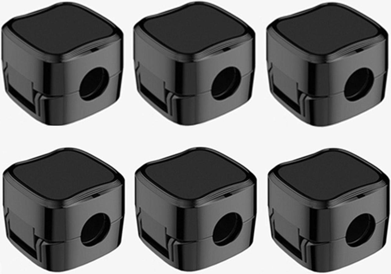 Alt view image 7 of 7 - Pezin & Hulin Magnetic Cable Clips, 6 Pack of Magnetic Cable Holder Cord Organizer Phone Charging Cable Clip Cable Management Cover for Home Office Car