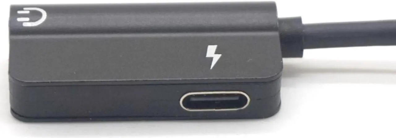 Alt view image 5 of 7 - Weastlinks 2pcs USB Type-C To 3.5mm Jack Type-C Audio Splitter Headphone Cable Earphone Aux 3.5 Adapter Charger USB-C