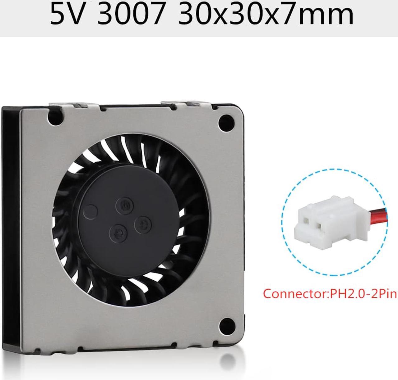 Weastlinks 3007 DC 5V 12V Fan 30x30x7mm Miniature Ultra-Thin Blower 5V 12V 30MM Cooler Cooling Fan Blower Fan