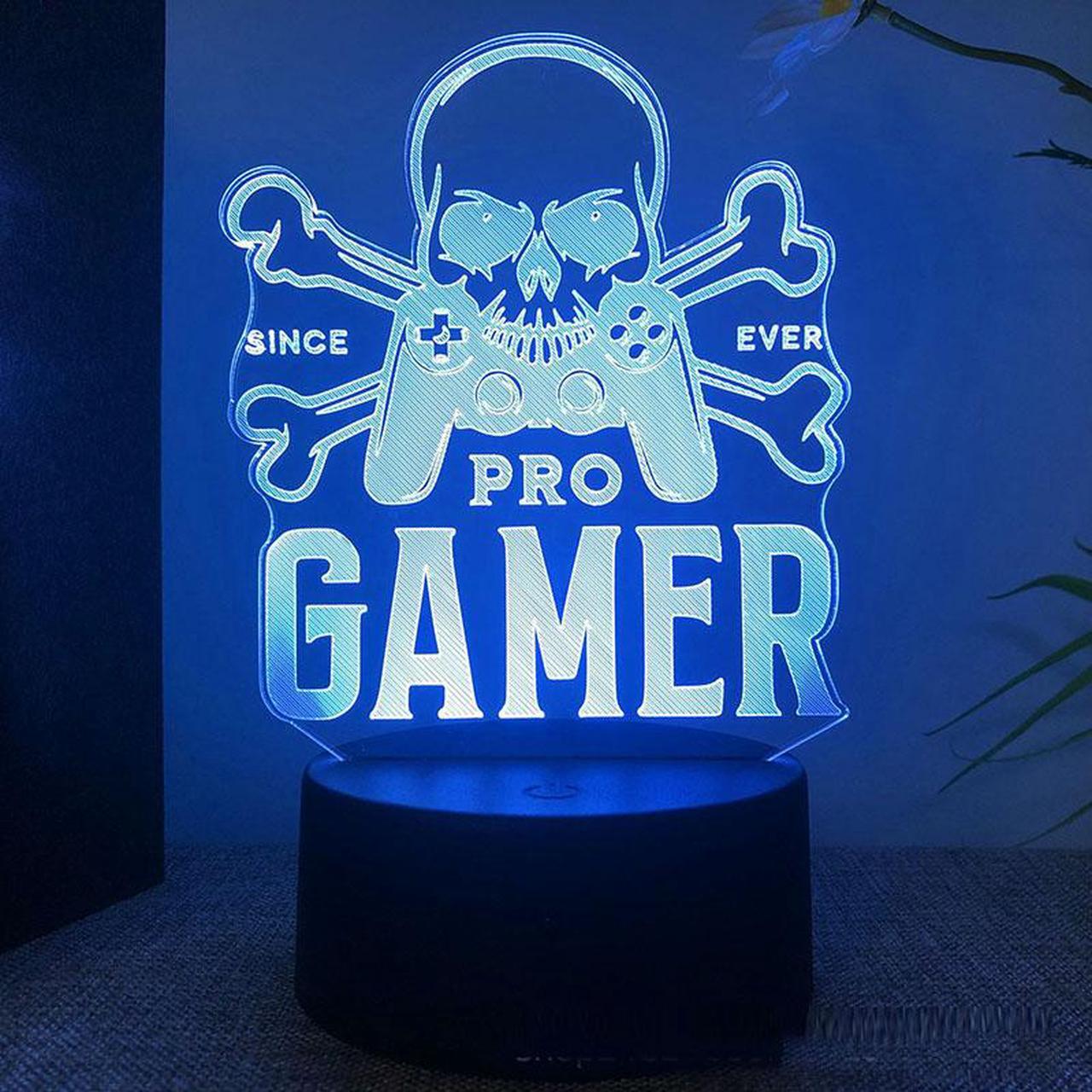 Main image of Weastlinks Gamepad Headphones Game Over Room Decoration Gaming Setup Accessories 3d Led Lamp Gamer Girl Desk Night Lights Christmas Gift