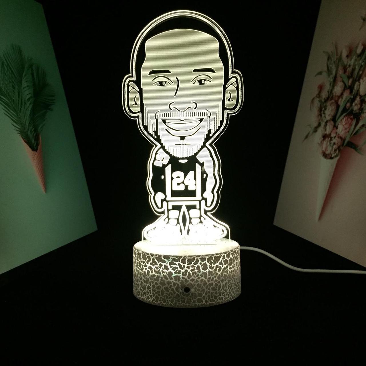 Weastlinks Football Player And Basketball Player 3D Lamp Room Decoration Nightlight Player Memorial Gift LED Night Light Dropshipping Deal